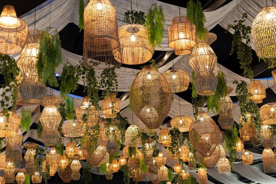 Decoración de lámparas
